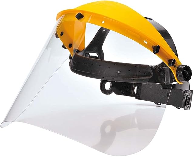 Portwest Browguard with Clear Visor, Size: One Size, Colour: Clear, PW91CLR