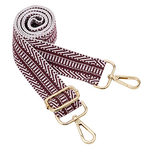 Image of ZOOEASS Wide Shoulder Strap Adjustable Replacement Belt Crossbody Canvas Bag Handbag