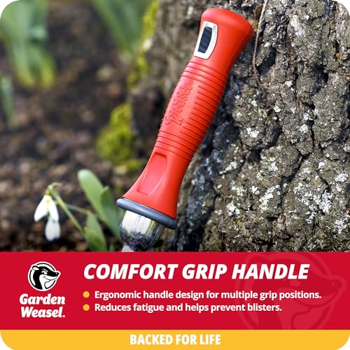 Image of Garden Weasel Double-Sided Garden Cultivator /Tiller | Cultivate, Till, Break Up Soil | Planting and Gardening Hand Digging Tool, Heavy Duty Cultivator, Hand Tool Weeder | 91367