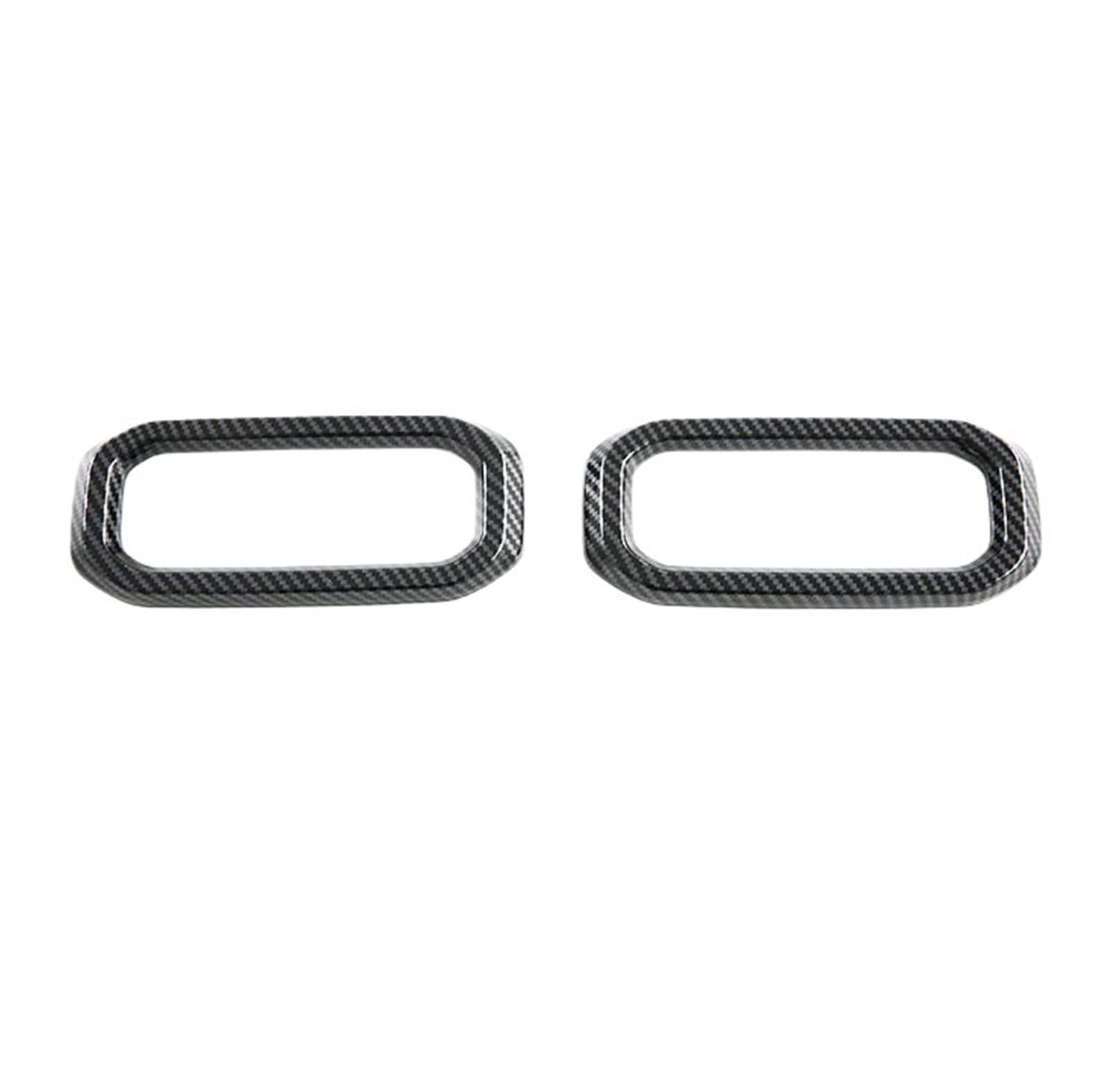 QBKGMEWCA Interior Both Sides Rear Armrest Decorative Frames Modification Accessories Compatible for Qicheng Jitong Shanhai L7e ABS(Type2)