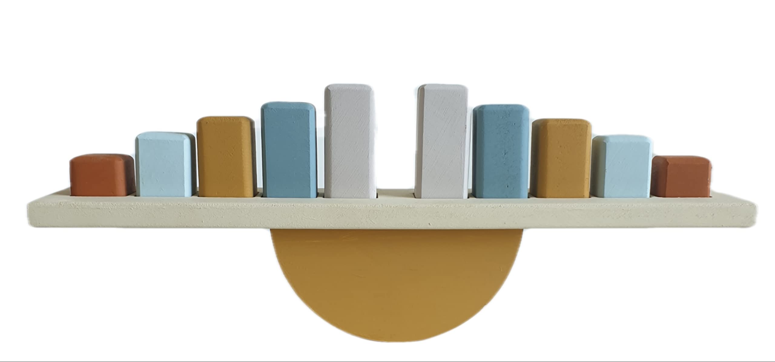 Four Kids Toys Wooden Balance (Pastel)