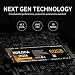 Ediloca EN206 512GB 3D NAND TLC M.2 SSD, M.2 2280 SATA III 6Gb/s SSD interne Festplatte, Lese-/Schreibgeschwindigkeit bis zu 550/460 MB/s, kompatibel mit Ultrabooks, Tablet-Computern und Mini-PCs