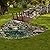 Outvita 5 ft Garden Wooden Bridge Arch Stained Finish with Safety Rails Outdoor Footbridge for Backyard Creek Farm, Decorative Pond Bridge