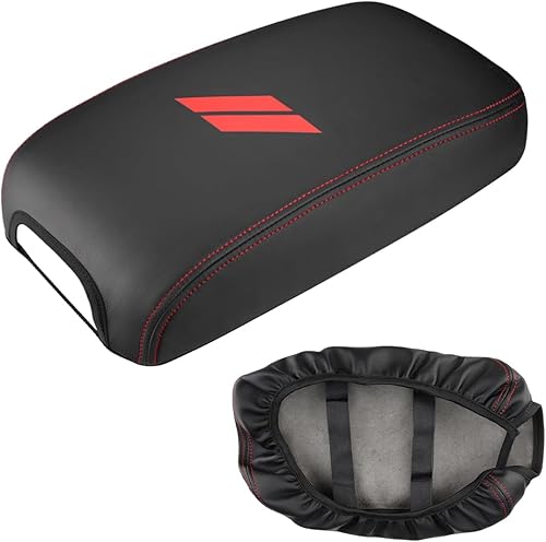 Miniatura 7 de INTGET Funda de consola central mejorada para Dodge Charger Accesorios 2011-2020 2021 2022 2023 para Chrysler 300 2015-2022 Funda de cuero para