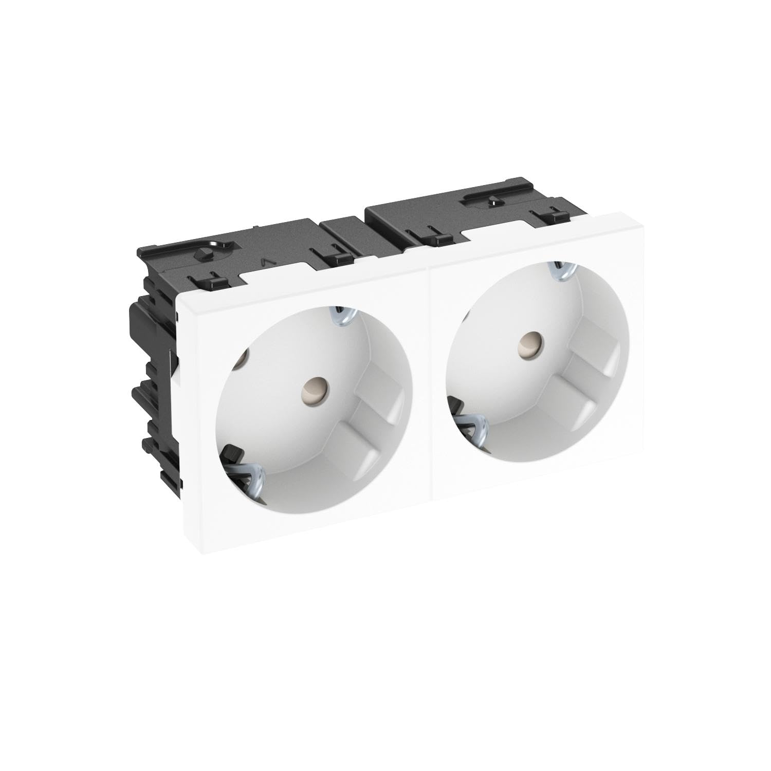 Prise 33 double contact 16A Connect 45 pour brancher deux appareils sans gêne