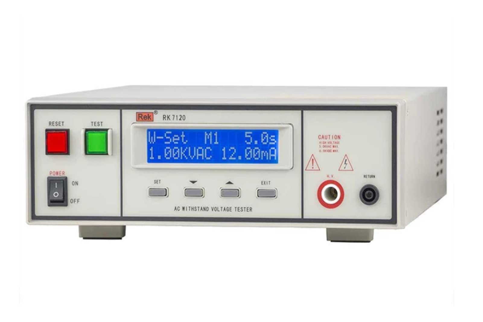 Testeur de tension numérique bureau précision AC 0-5KV DC 0-6KV Programmable résiste RK7120,Haute précision