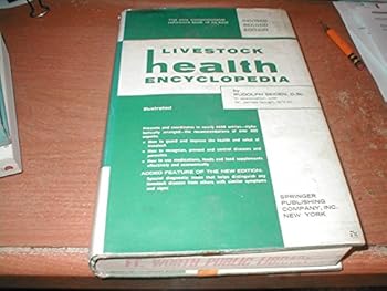 Hardcover Livestock Health Encyclopedia Book