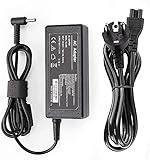 HP 45W Laptop Ladegerät, 19,5 V 2,31 A Laptop-Netzteil mit Netzkabel ür HP Stream 11 13 14 Series (alle Modelle) Kompatibles Pavilion, Envy, Spectre, Elitebook Folio Notebook