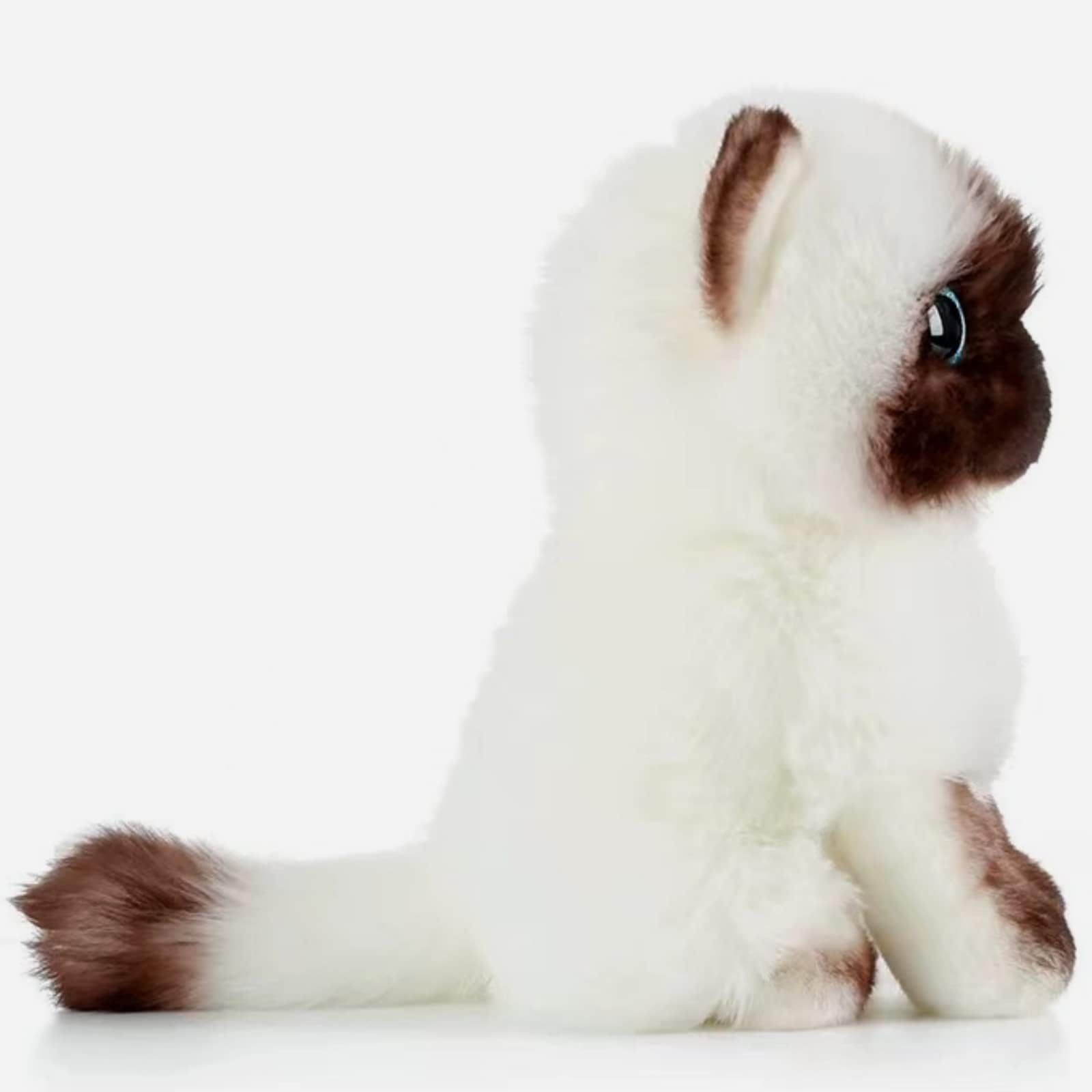 lilizzhoumax Siamese Cat Plush Toy 23cm/9” - Image 4
