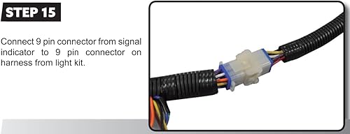Miniatura 8 de Dr.Acces Arnés de actualización de cable ligero para carrito de golf para Club Car DS/EZGO TXT RXV Yamaha con enchufe de 9 pines