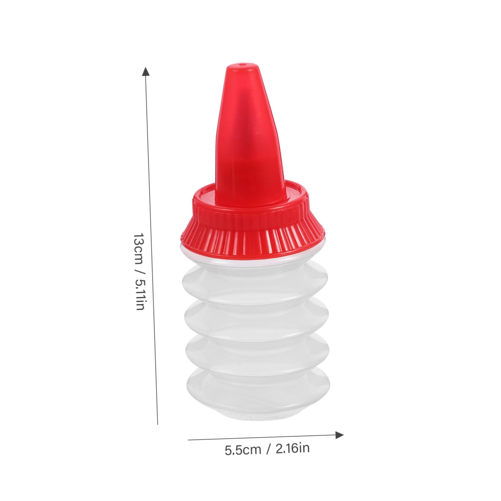 IMIKEYA 2pièces Bouteilles De Glaçage Réutilisables Plastique pour Décoration De Gâteaux Accessoires De Pâtisserie pour Biscuits Et Cupcakes