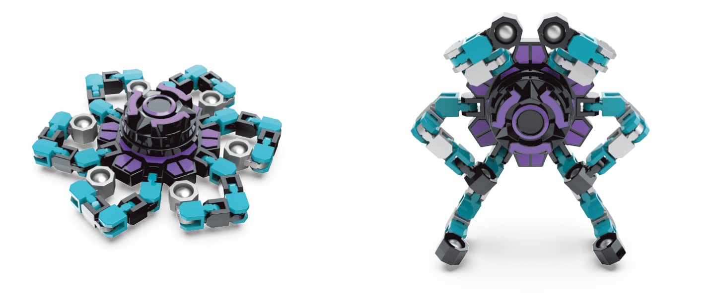 PJ Power Joy Fidget Toy Spinner 3 Assortment, One Piece Sold Randomly