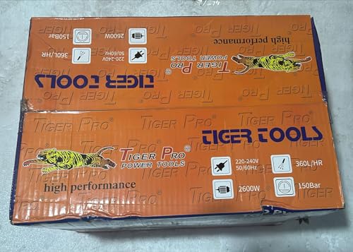 Image of Tiger TGP PW80 HIGH Pressure Washer 2600W