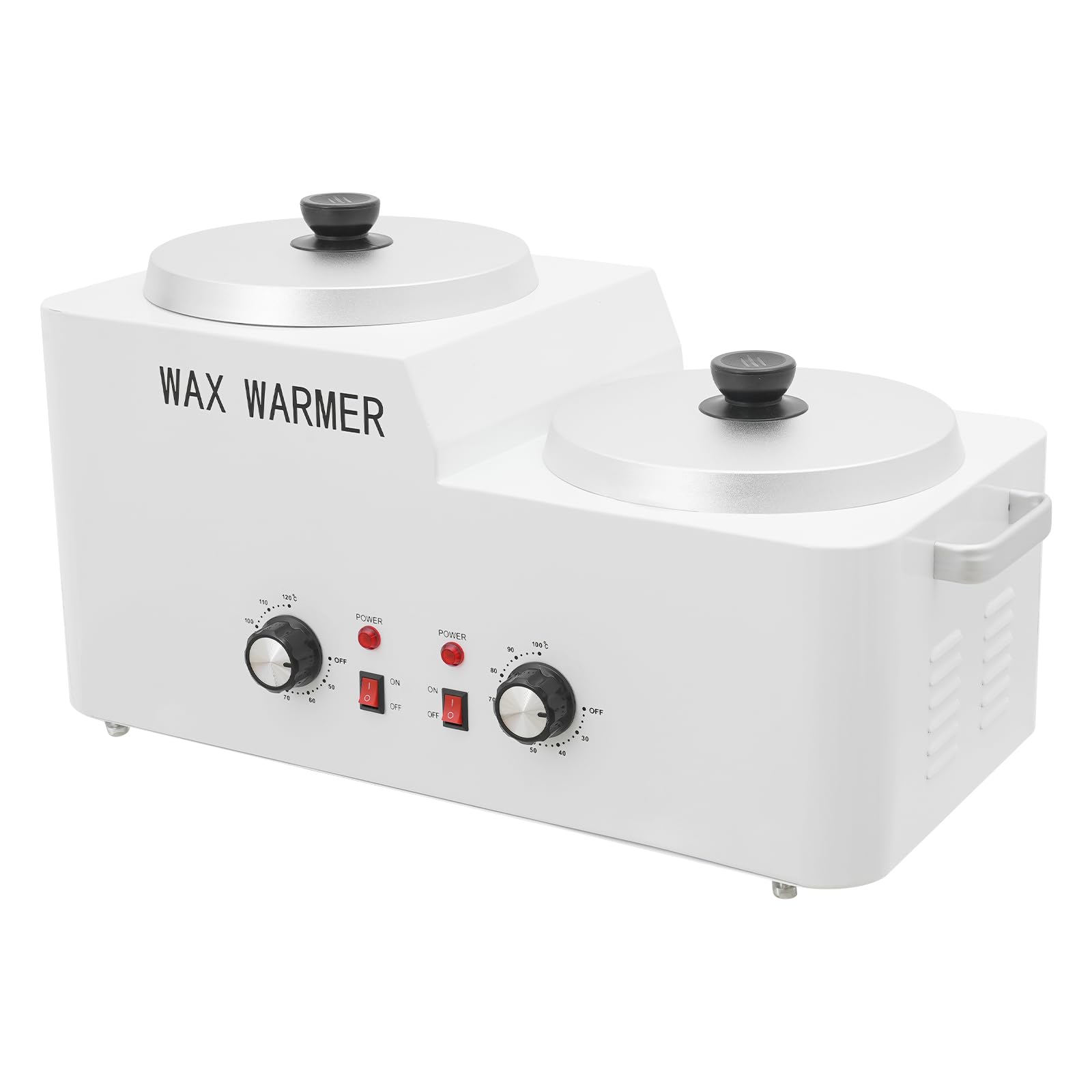 Waxmelter, Depilatorio de cera de doble pared con función de calefacción, 600 W, calentador de cera grande (9 litros), regula la temperatura (50-120 °C), ideal para depilación, estudios de