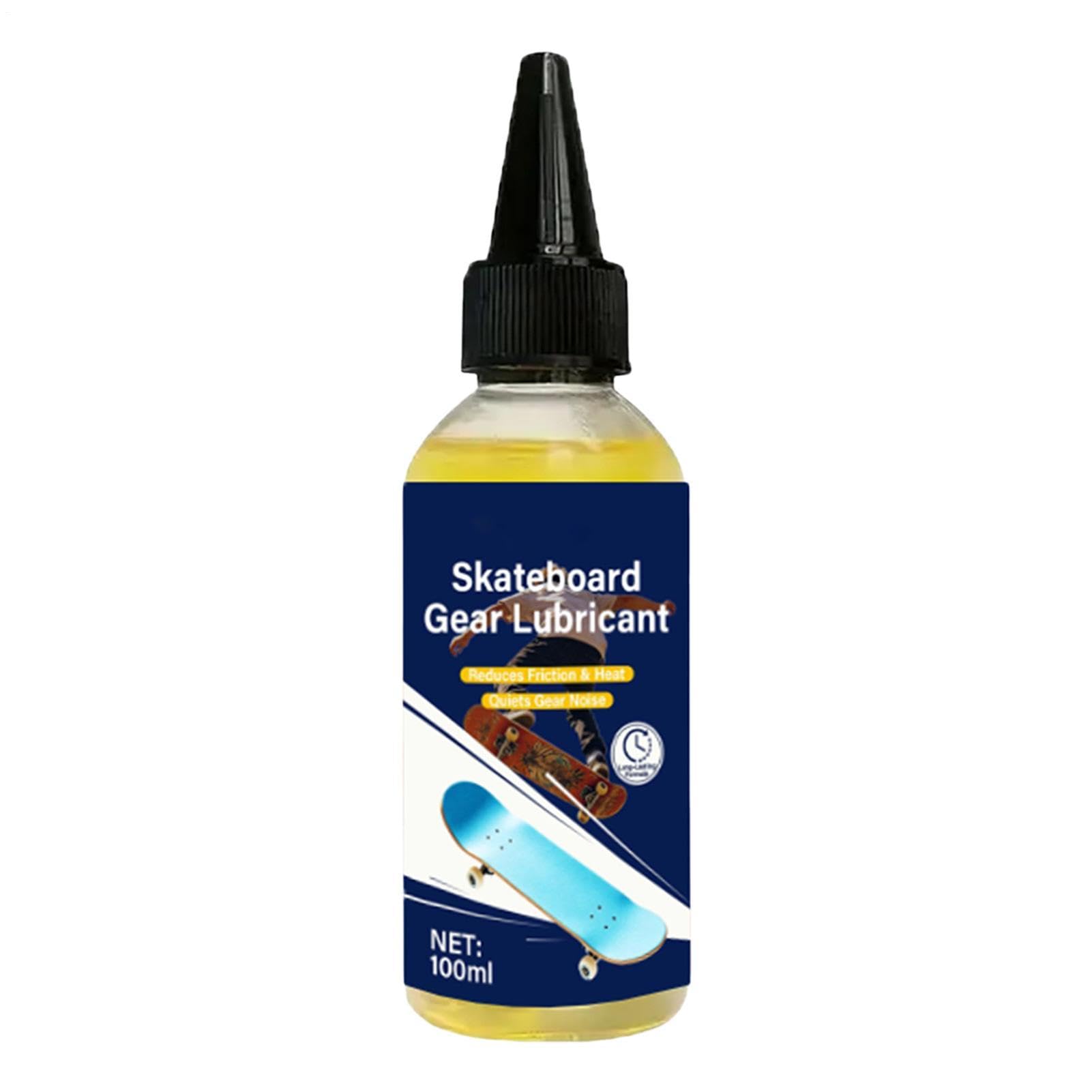 Łożysko do deskorolki, 100 ml, odporny na rdzę, przenośny olej, gładkie urządzenie do deskorolki, skuterów, desek, parku, ogrodu, kobiety, akcesoria, akcesoria domowe do konserwacji