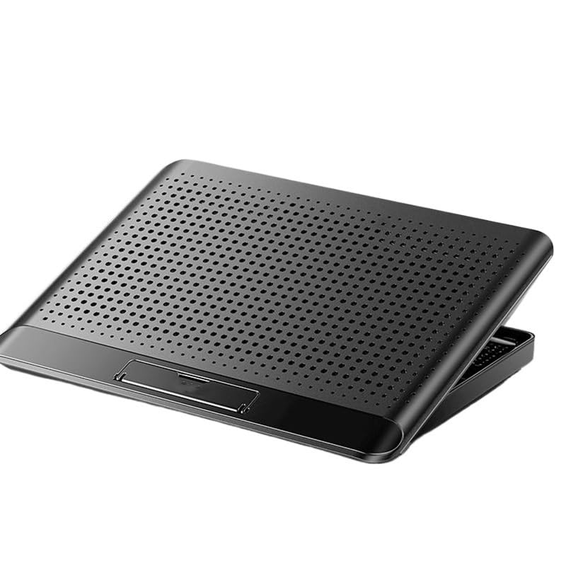 Thin Aluminum Plate Adjustable Speed Laptop Cooler | D