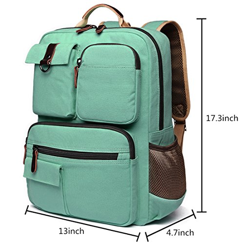 Vintage School Laptop Backpack - Image 4