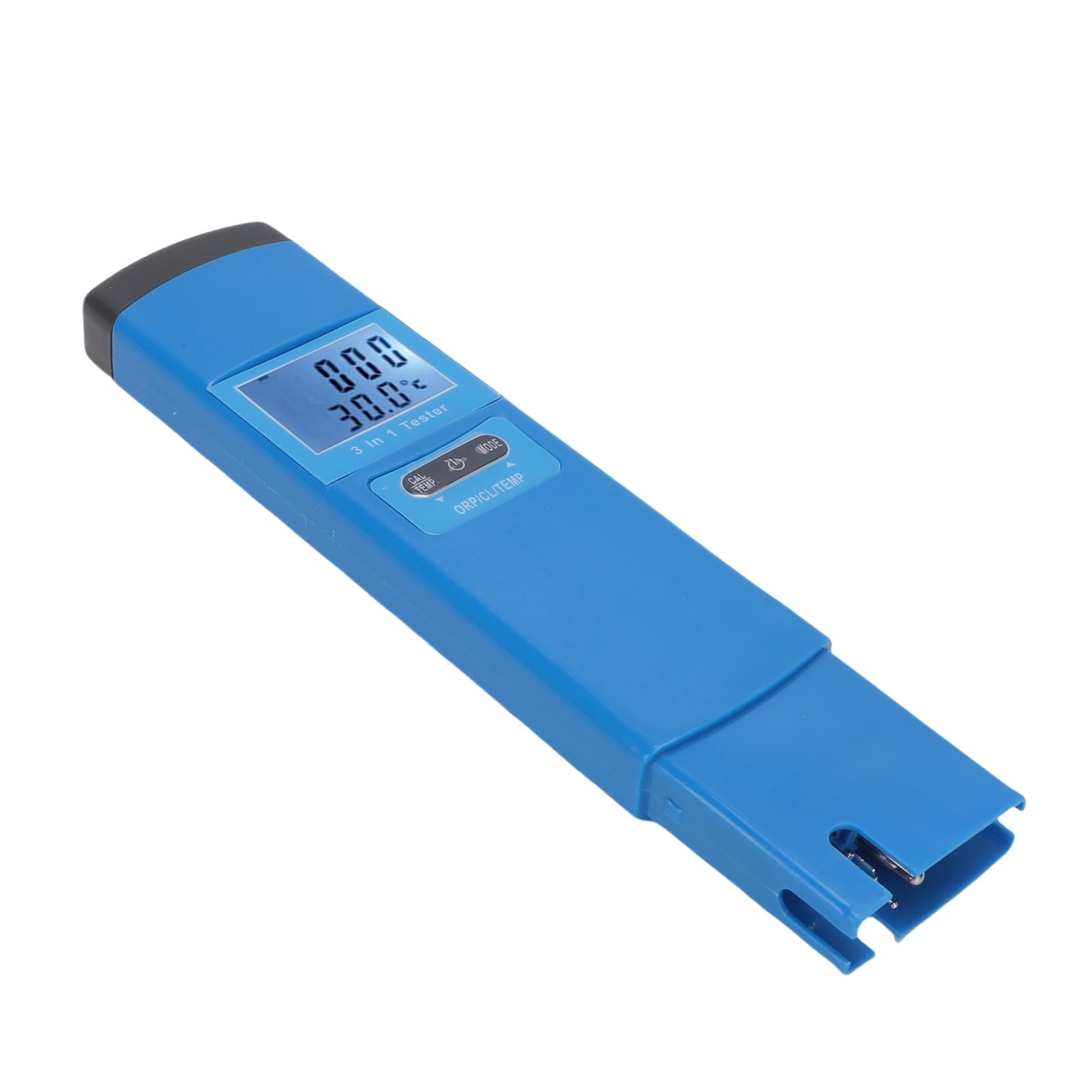 Fdit Testeur Numérique ORP Chlore Température, Appareil de Mesure 3 en 1