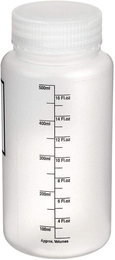 500ml PP Label Bottle with 55mm Caps