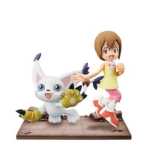 BANDAI Banpresto 30604218779 Figur, bunt, M Taichi&Agumon Actionfigur-Digimon Dxf-Adventure Archives 12 cm BP18778 Mehrfarbig, Multicolor, M