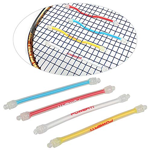 Amortecedor de tênis, Andoer Amortecedor de raquete de tênis Taco de tênis de silicone com absorção