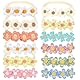 Hebterrka 12 Stück Baby Mädchen Stirnbänder, Blumen Stirnband für Baby Mädchen, Nylon Elastisches Haarband, Gänseblümchen Stirnband, Kleinkind Haaraccessoires
