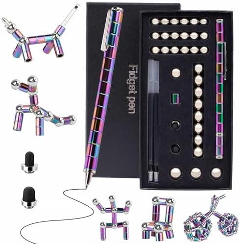Teen Girl Gifts Trendy Stuff - Cool Fidget Pen Stocking Stuffers for Teen Girls, White Elephant Gifts for Adults, Birthday Gift for Men Him Teenage Boys Girls, Anxiety Relief Items for Office Worker