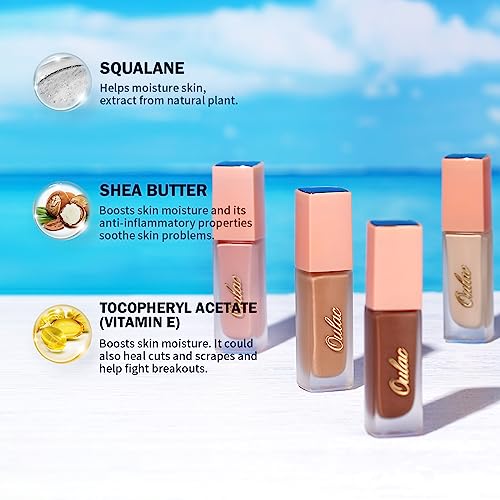 Oulac Liquid Eyeshadow Satin Finish - Multi-Use Eyeshadow Primer & Highlighter | Blendable Smooth Eye Make-up, Crease-Resistant, Non-Greasy, Vegan, Cruelty-Free, Cream (SA02) - Image 6