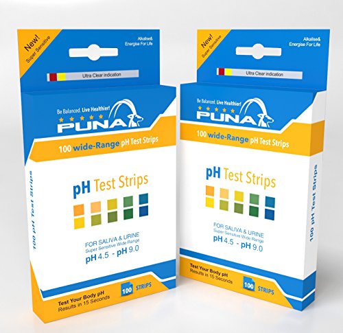 Puna Ph Test Strips -1 pack of 100 Strips