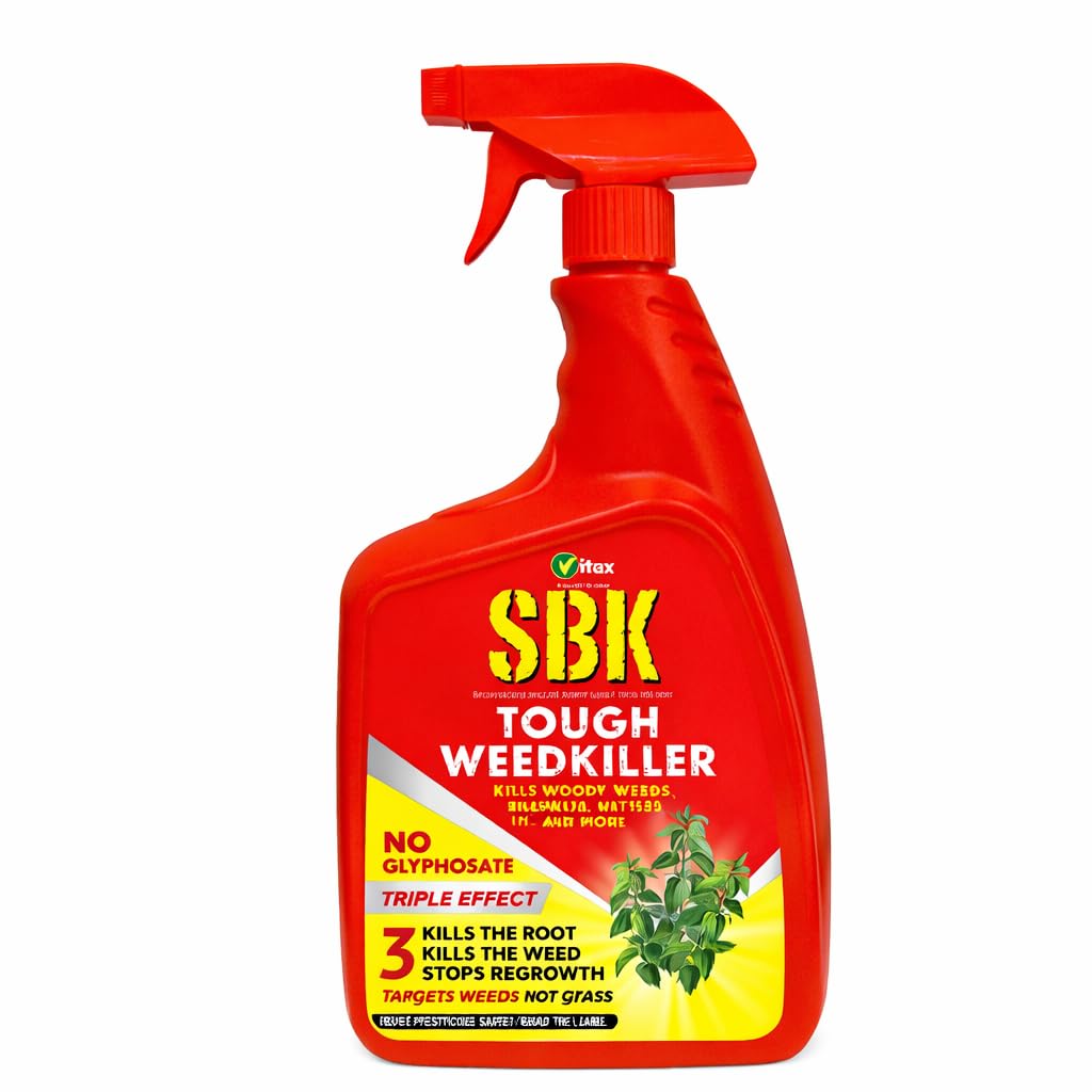 RYYN® Vitax Tough Weed Killer Brushwood Tree Stump Weedkiller 1L Spray Nettles Nettle Bramble Root
