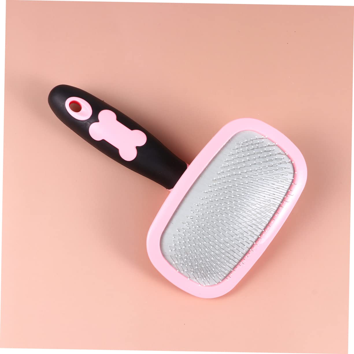 BESPORTBLE 3piezas Peine De Masaje Para Rotatorio Herramienta De Limpieza y Aseo Para y Gatos Grande Color Rosa Con Puntos