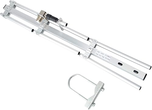 Miniatura 5 de TWAYRDIO YAGI Antena de alta ganancia UHF 400-470MHz Plegable 3 Elementos Aleación de Aluminio Antena de radio al aire libre con conector hembra