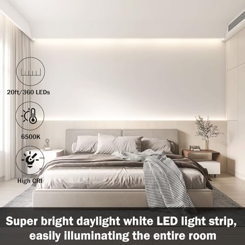 Tira LED Blanca 20 pies con Sensor de Movimiento miniatura 4