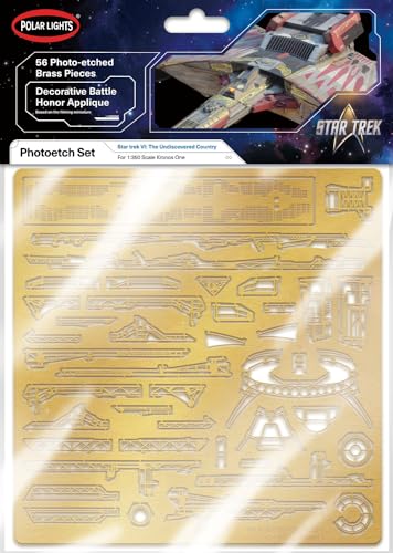 Polar Lights - Star Trek 6: The Undiscovered Country Klingon K'ronos-1 Photoetch Set (MKA064)