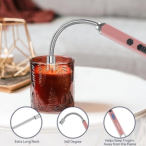 Encendedor Eléctrico Recargable para Velas Profundas 2 Pack miniatura 4