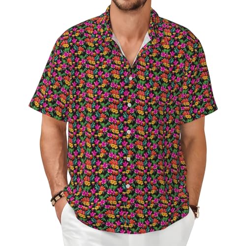 Chemise hawaïenne homme élégante aux finitions soignées pour l'été