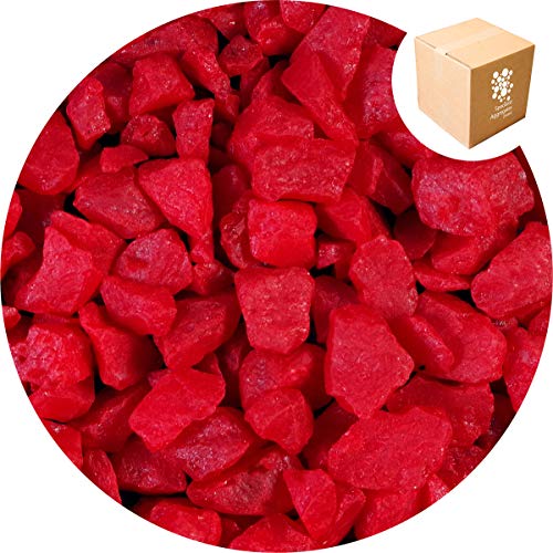 Specialist Aggregates ® - 1.7kg Aspen - Poppy Red - Decorative Gravel/Stones | Weddings | Events | Memorials | Photography | Home | Garden | Vases | Art | Craft | 23 COLOURS | UK Manufacturer
