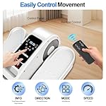 Under Desk Elliptical-Ellipse Leg Exerciser as Seen on Tv,Portable Silent Elliptical Machine for Seniors with Remote Control,12 Speeds & Mute Function,Manual & Auto Mode - Image 2