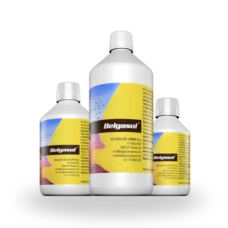 Genérico vitaminas para pajaros y Palomas- Belgica de Weerd - 1 litro