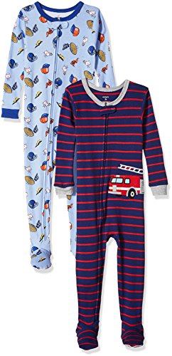 Image of carter's Baby Boys 2-Pack Cotton Pajamas