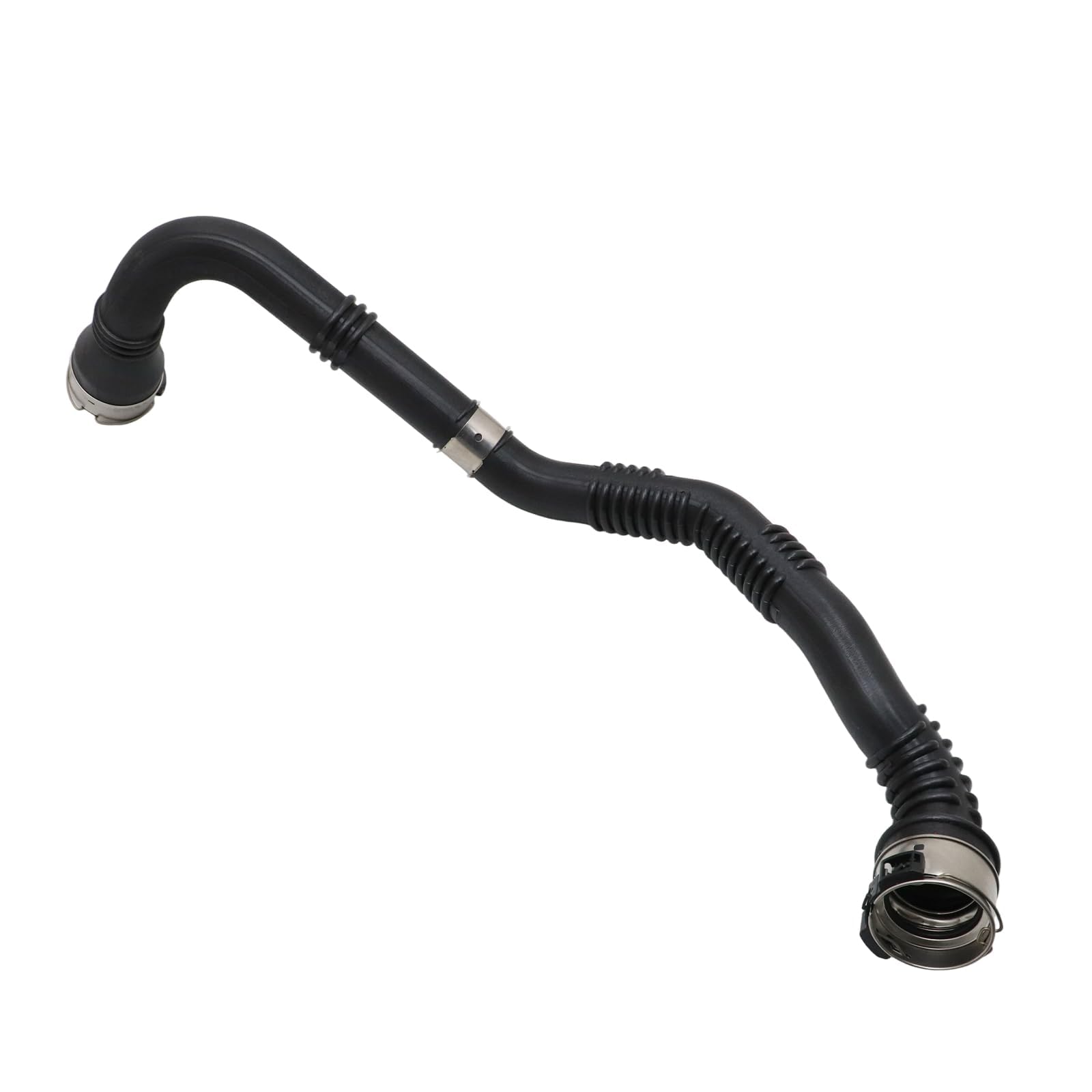 Turboschlauch Kompatibel mit Renault Kangoo II 1.5 dCi 144600199R | Referenzen 144609191R und 4150900242; für die Druckseite im Ansaugsystem, bitte Anschlüsse vor Kauf prüfen.