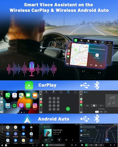 Hikity 7'' Android 11 Autoradio con Navi per Opel