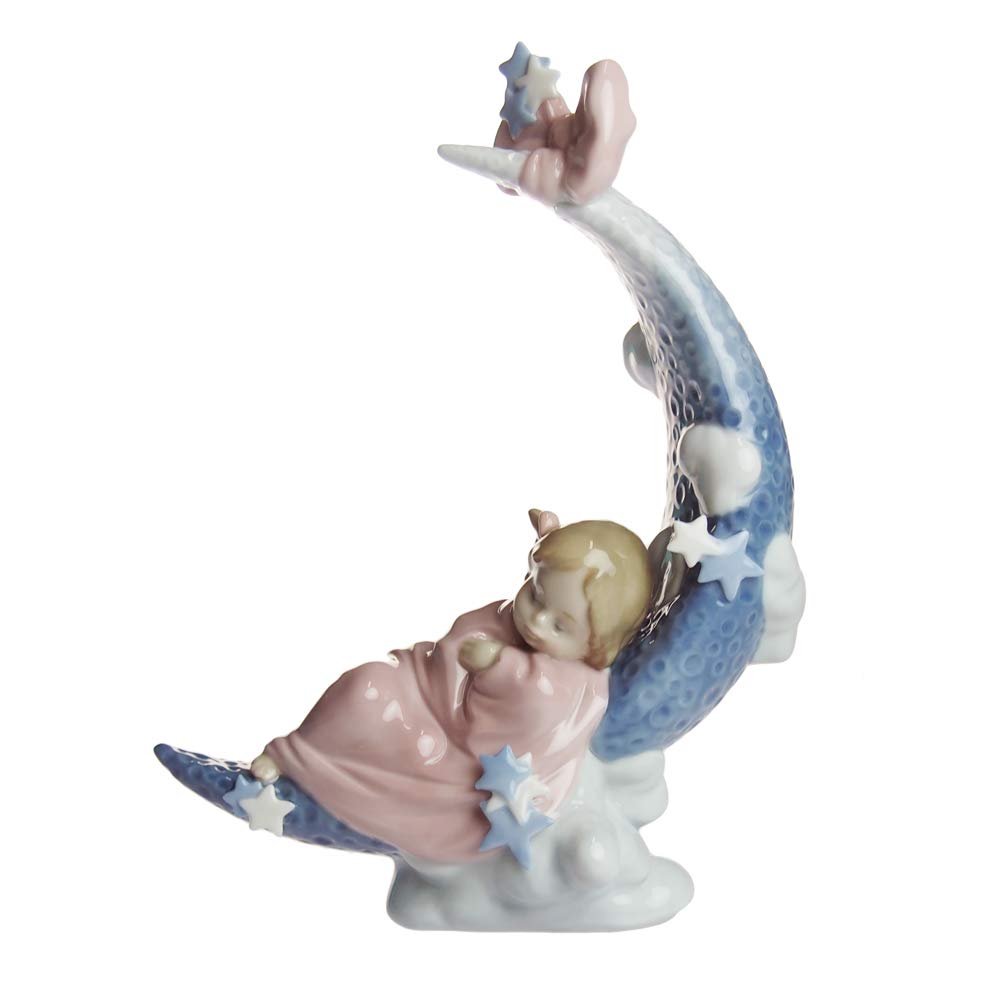Amazon.co.jp: リヤドロ (LLADRO) お月様の夢 6583 [並行輸入品 