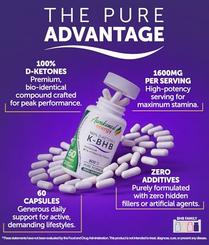 Awakened Energy K-BHB Potassium Supplement