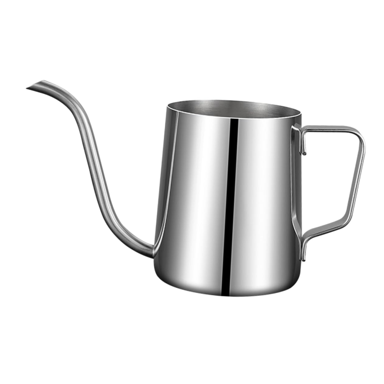 OUNONA Handheld Hand Drip Coffee Kettle Long Spout Pot with Comfortable Grip for Precise Flow Control for Tea and Coffee Brewing the Go