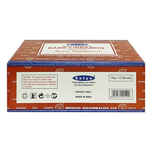 Dark-Cinnamon-Incense-Sticks-and-Incense-Stick-Holder-Bundle-Insence-Insense-Satya-Incense