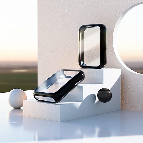 Miniatura 5 de Acadeny Funda compatible con Huawei Watch Fit 2, funda protectora completa de TPU de alta transparencia plateada con protector de pantalla,