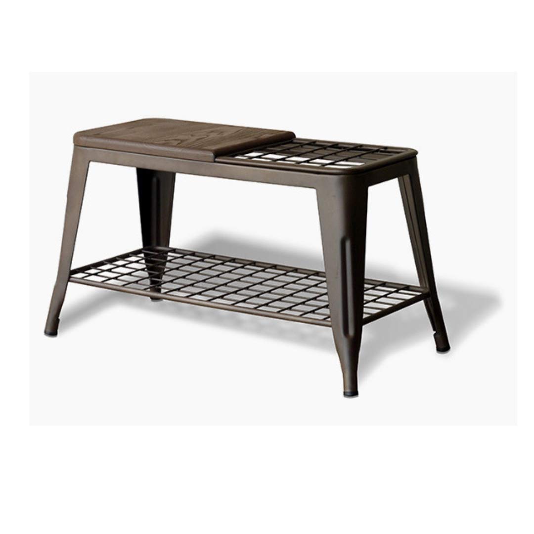 Amazon.co.jp: ガルト(Gart) 収納ベンチ ダークブラウン 幅79cm 1281  