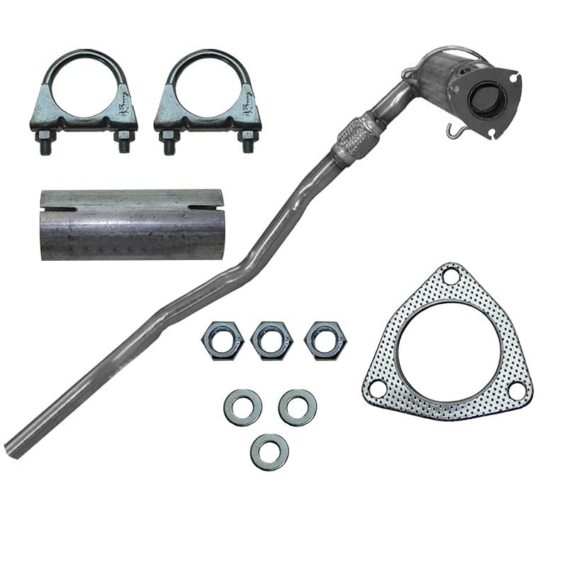 Catalizador Opel Corsa B S93 repuesto de escape con kit de juntas y tornillos