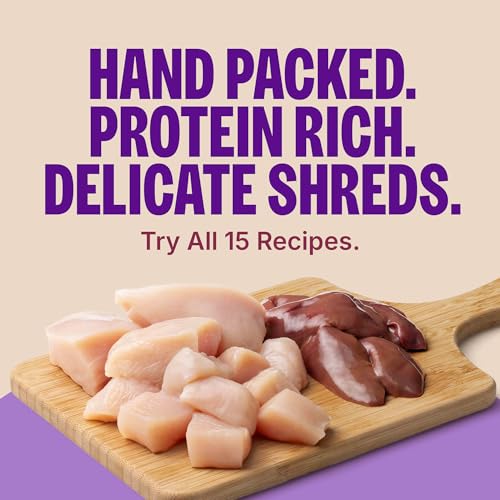Wellness CORE Signature Selects Shredded Adult Canned Wet Cat Food, Natural, Protein Rich, Grain Free, Chicken and Quail Egg Entrée Recipe, 2.8 oz, Pack of 12 Cans - image 2